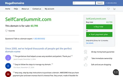 selfcaresummit.com snapshot