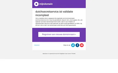dutchsecretservice.ist snapshot