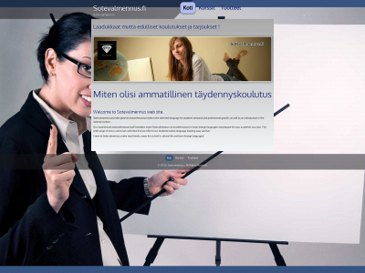 sotevalmennus.fi snapshot