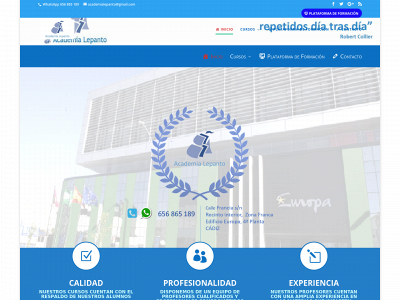 academialepanto.es snapshot