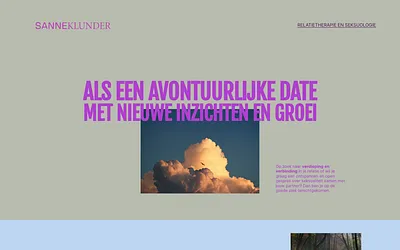 sanneklunder.nl snapshot