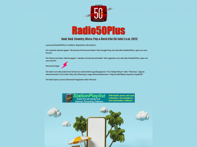 radio50plus.se snapshot
