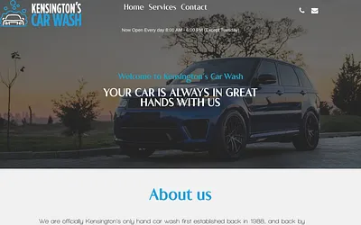 kensingtonscarwash.co.uk snapshot