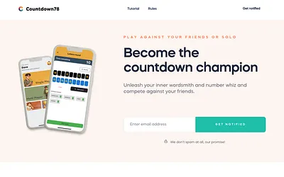 countdown78.com snapshot