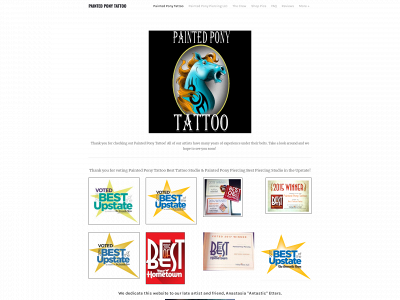 www.paintedponytattoo.com snapshot