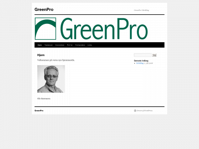 greenpro.dk snapshot