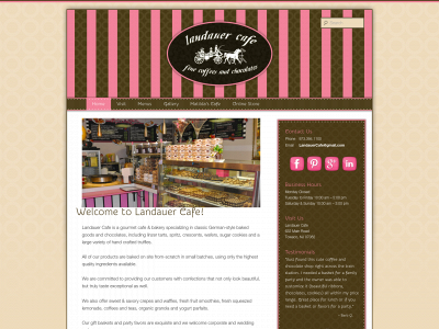landauercafe.com snapshot