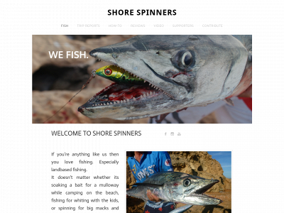 www.shorespinners.com.au snapshot