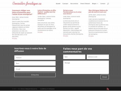 conseiller-juridique.ca snapshot