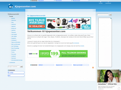 kjopesenter.com snapshot