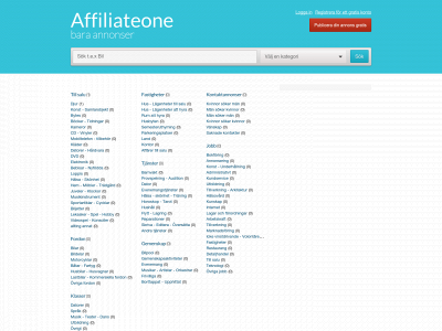 affiliateone.se snapshot