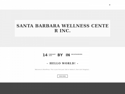 santabarbarawellnesscenter.com snapshot