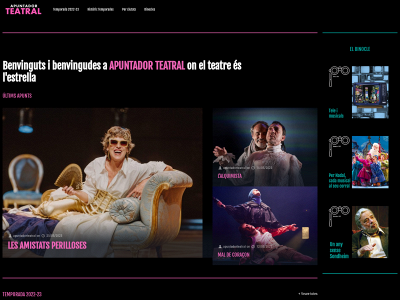 apuntadorteatral.com snapshot