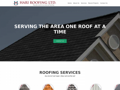 hariroofing.com snapshot
