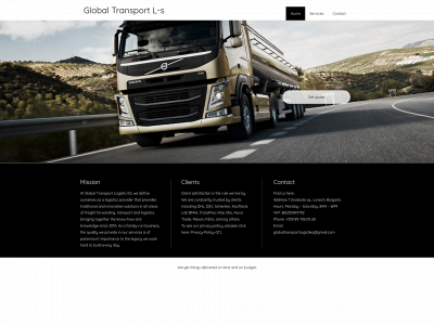 globaltransport-logistic.com snapshot