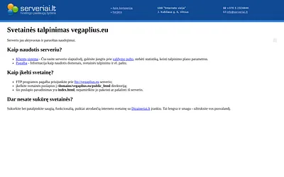 vegaplius.eu snapshot