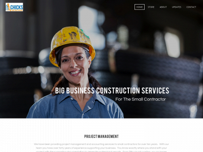 chicksconstructionmgt.com snapshot