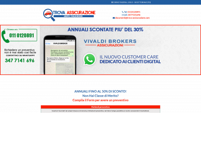 trova-assicurazione.com snapshot