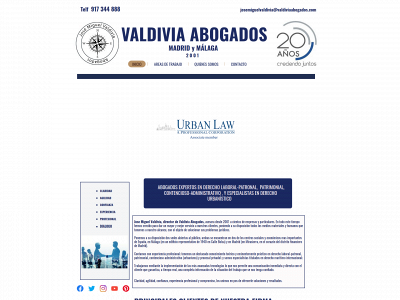 valdiviaabogados.com snapshot