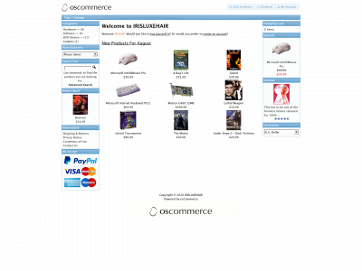 irisluxehair.com snapshot