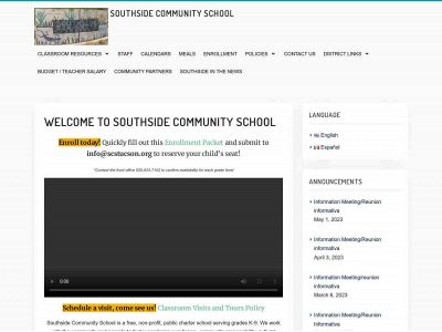 scstucson.org snapshot