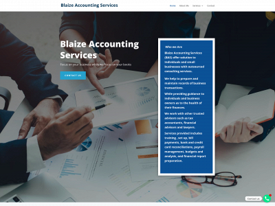 blaizeaccountingservices.com snapshot