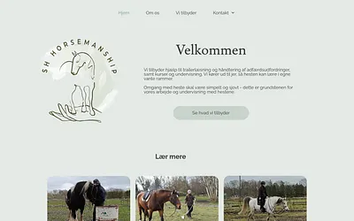 sh-horsemanship.dk snapshot
