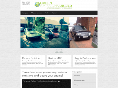 greenemissionsukltd.com snapshot
