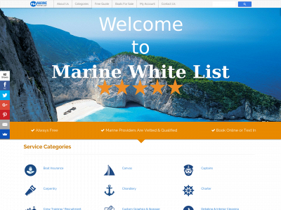 marinewhitelist.com snapshot