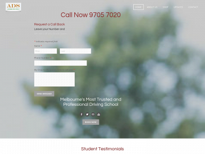 australiandriveschool.weebly.com snapshot