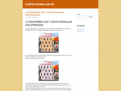 cartaplanbee.com snapshot