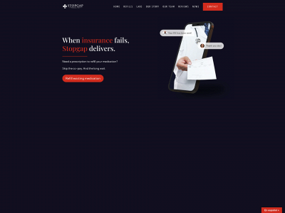 stopgaphealth.com snapshot