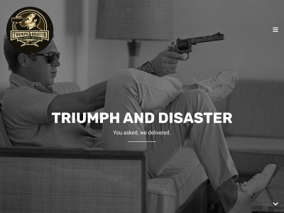 triumphanddisasterblog.com snapshot