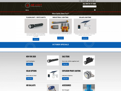 www.aelight.com snapshot