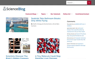 scienceblog.com snapshot