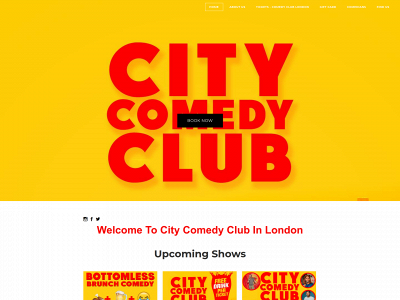 www.citycomedyclub.co.uk snapshot