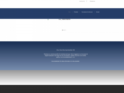 aluxprodukter.se snapshot