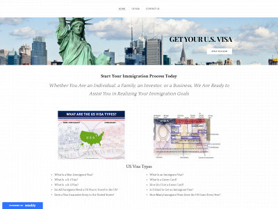 visaclaims.weebly.com snapshot