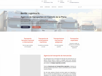 www.bernatlogistica.com snapshot