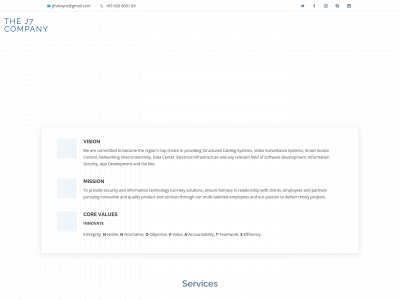 j7solution.com snapshot