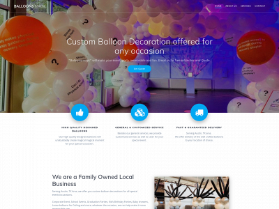 balloonsmagic.com snapshot
