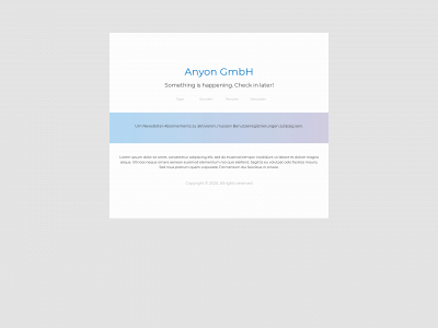 anyon.gmbh snapshot