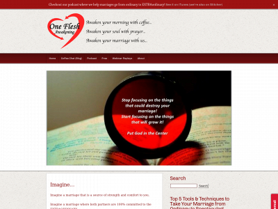 onefleshawakening.com snapshot