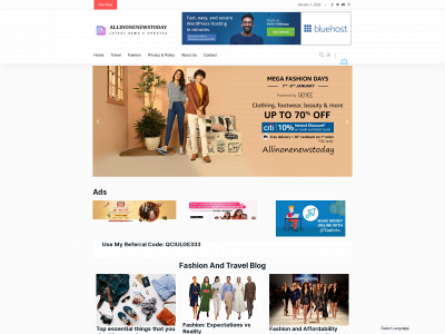 allinonenewstoday.com snapshot