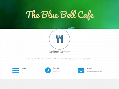 thebluebellcafe.com snapshot