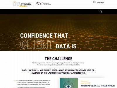 accdatasteward.com snapshot
