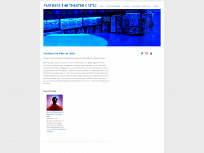feathersthetheatercritic.com snapshot