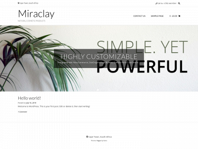 miraclay.co snapshot