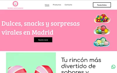 mundoazucarado.com snapshot