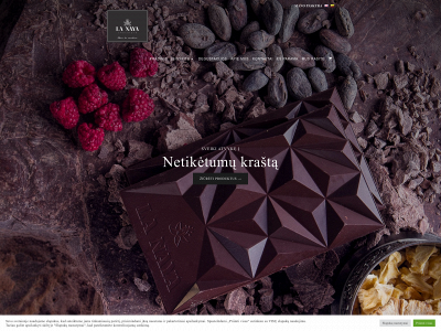lanayachocolate.com snapshot